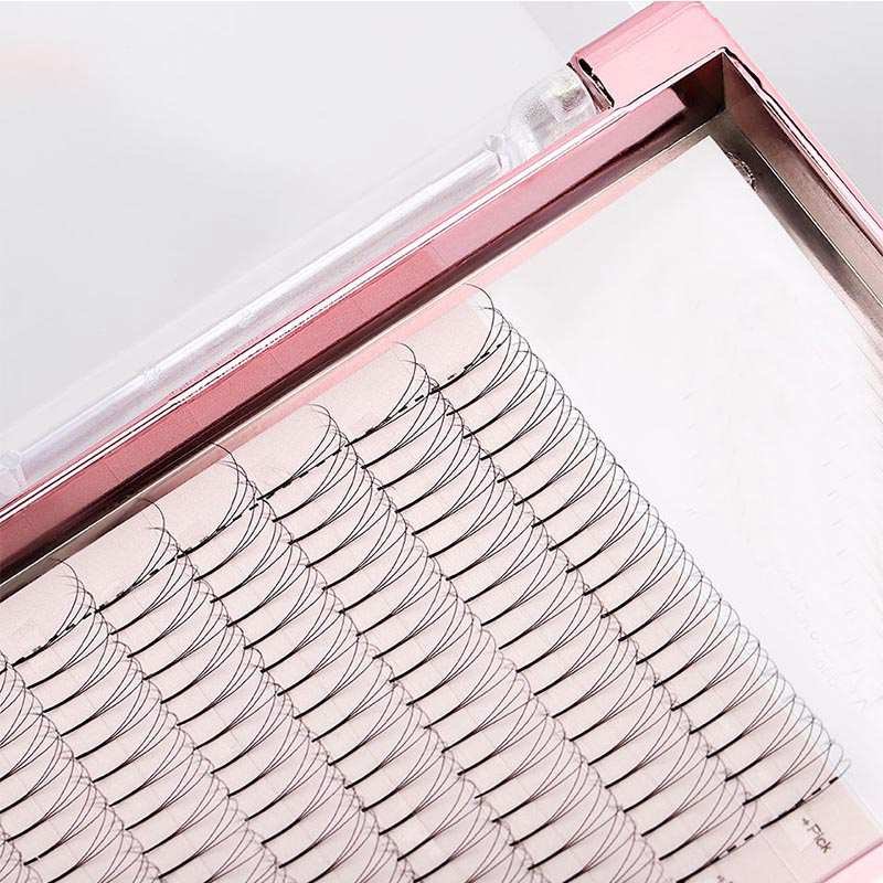 Long Stem Premade Fans-217