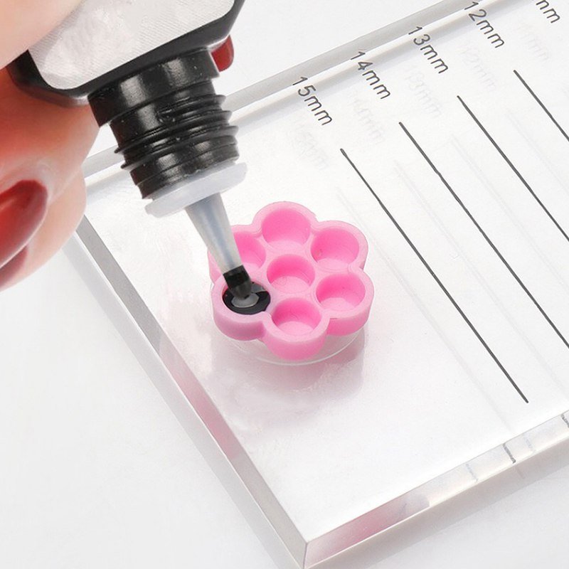 Flower-Shaped Glue Cup-592