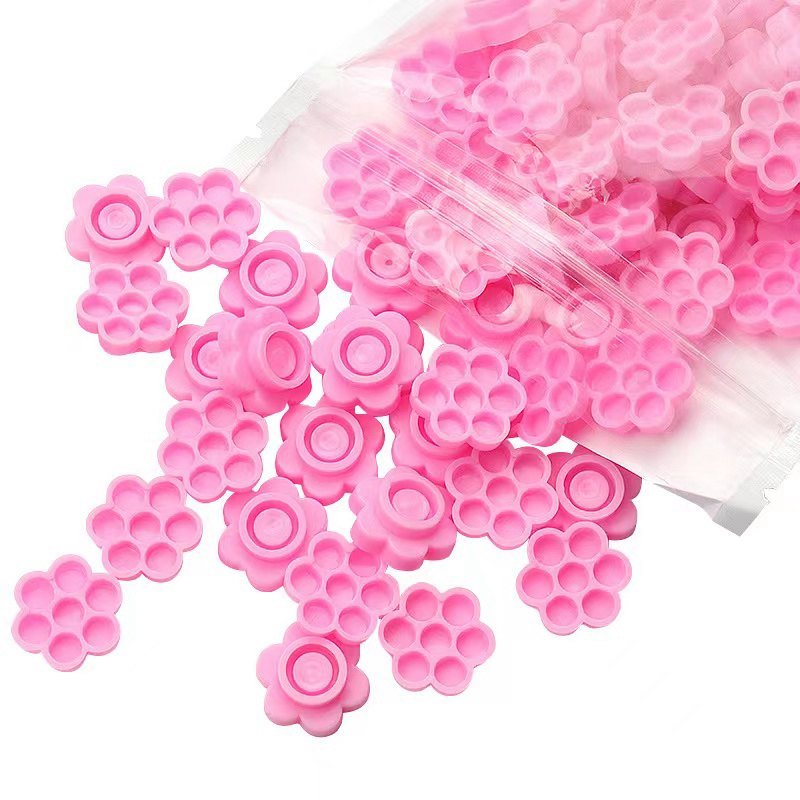 Flower-Shaped Glue Cup-593