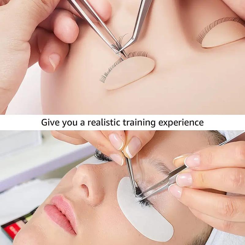 Mannequin Head With Removable Eyelids-542
