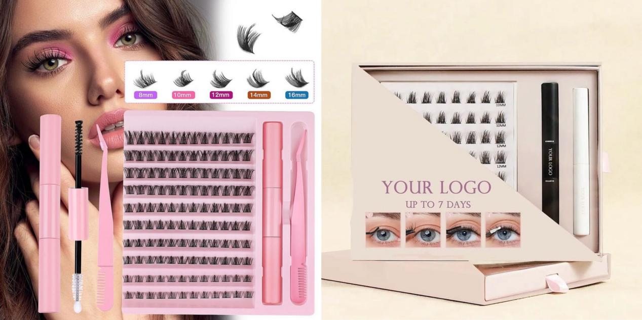 DIY Cluster Lashes